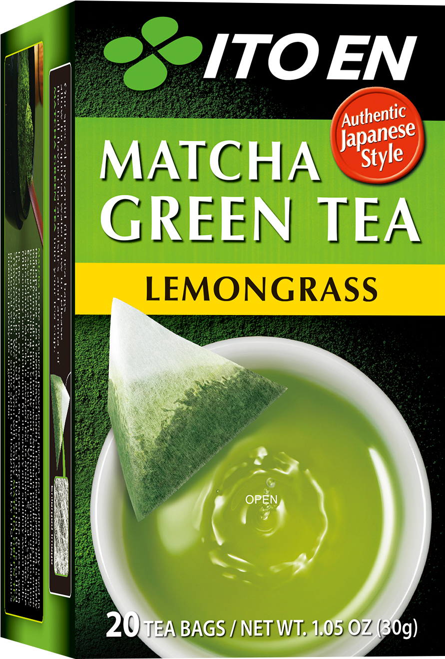 Matcha Green Tea Lemongrass (1560x1560), Png Download