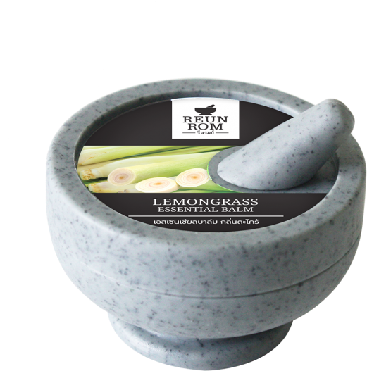 Essential Balm With Fresh Lemongrass Scent - Herbaceous Plant (595x615), Png Download
