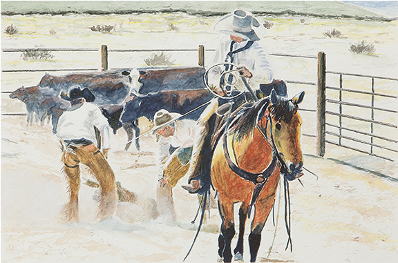 Cow Pen Teamwork - Teamwork (575x575), Png Download