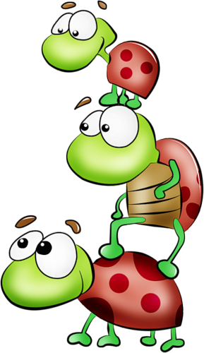Mariquitas Más - Dessins Animaux Rigolos (289x500), Png Download