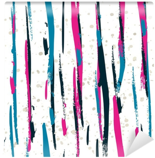 Seamless Watercolor Pattern With Colorful Vertical - Watercolor Painting (400x400), Png Download