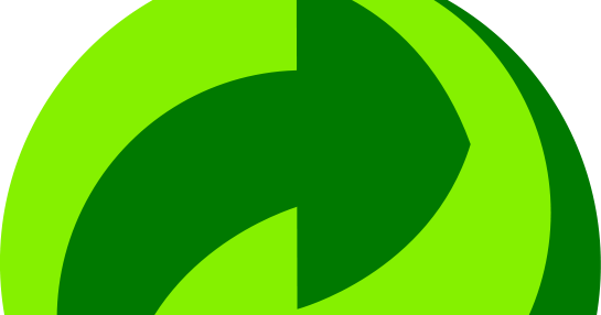 Jpg Black And White Stock How To Recycle Symbols Explained - Circle (545x286), Png Download
