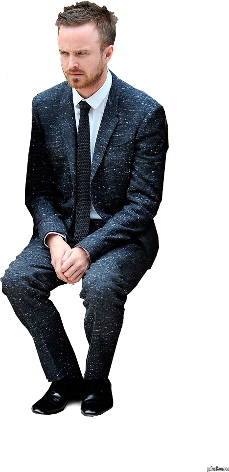 Image Result For Cool Guy White Background Cutout - Sitting Man Png (617x1031), Png Download