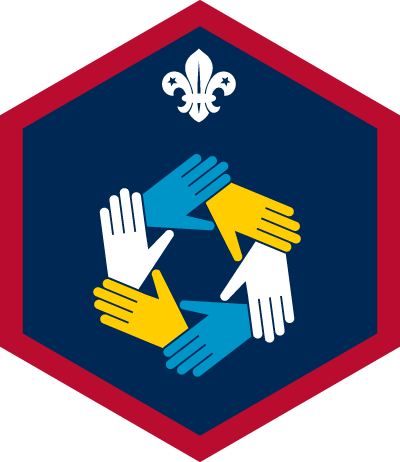 Scout Teamwork Challenge Badge - Scout Challenge Badges (400x462), Png Download