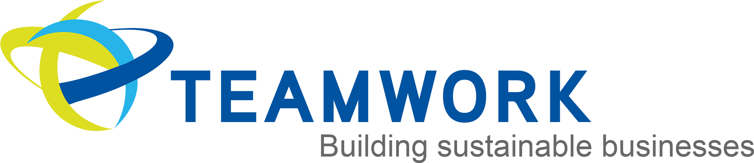 Teamwork Technology (2701x749), Png Download