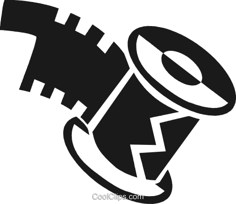 Film Roll Royalty Free Vector Clip Art Illustration - Clip Art (480x414), Png Download