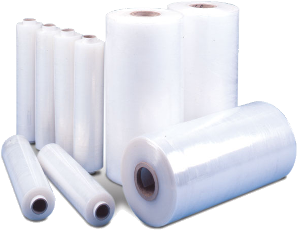 Packaging Rolls - Stretch Film (586x500), Png Download
