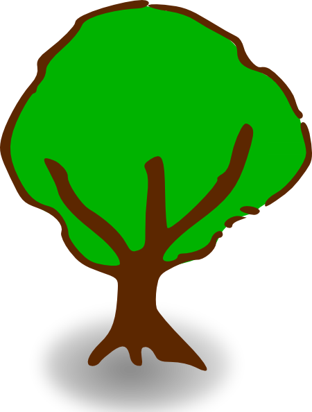 Tree Symbols For Map (450x594), Png Download
