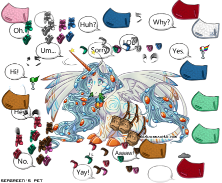 "find The Sweat Drop " By Seagreen - Cartoon (444x367), Png Download