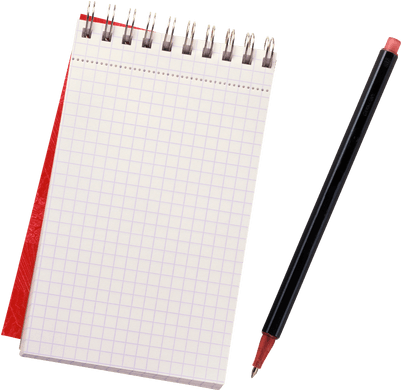 Ripped Notebook Paper Transparent Torn Notepad Png - Notepad Png Transparent (400x400), Png Download