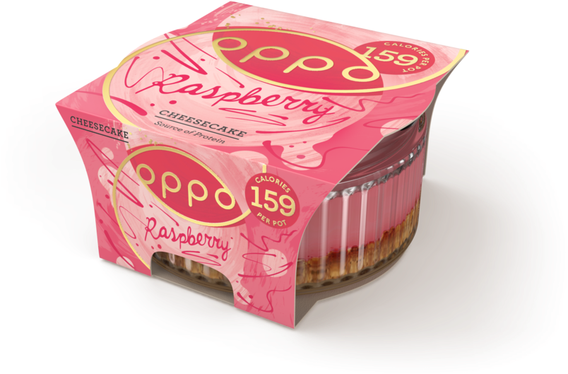 Oppo Raspberry Cheesecake (1000x667), Png Download