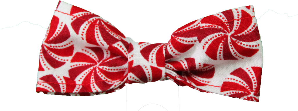 100% Cotton Bow Tie For Dogs - Motif (1024x408), Png Download