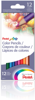 Pentel Arts® Color Pencils, 12 Count - Pentel Arts Colored Pencils - 12 Pencils (420x420), Png Download