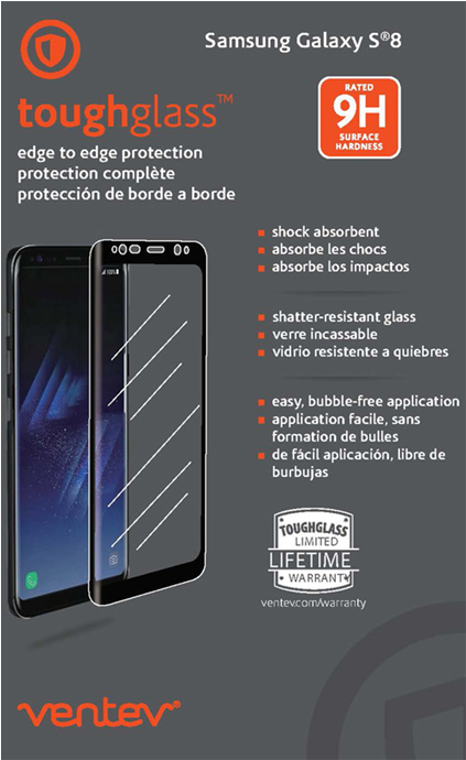 Ventev Toughglass Edge To Edge Screen Protector (712x712), Png Download