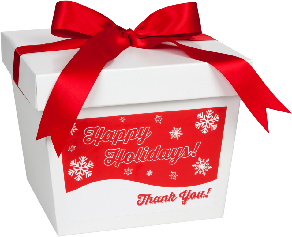 Ribbon Box (1000x1000), Png Download