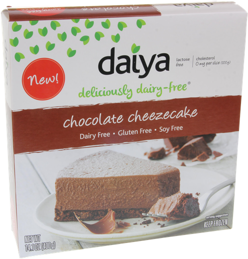 Daiya Chocolate Style Cheesecake - Daiya Cheezecake, Chocolate - 14.1 Oz (576x600), Png Download