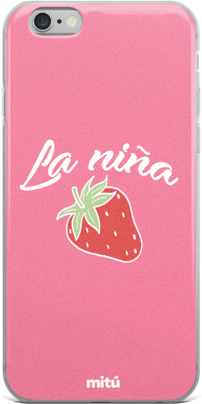 La Niña Fresa Phone Case - Mobile Phone Case (1000x1000), Png Download