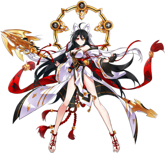 Portrait - Shaktinofx - Elsword Ara 3 Job (550x518), Png Download