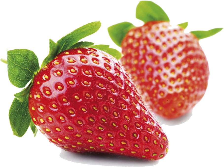 Sector De La Fresa Y De Los Frutos Rojos, Y Que Tiene - Fruits On White Background (1000x1062), Png Download