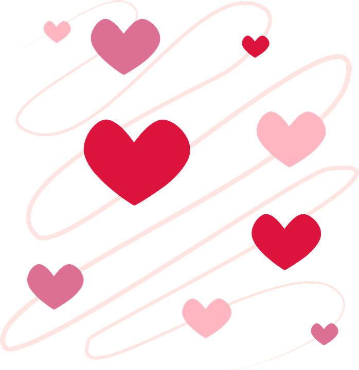 San Valentine Png Clip Free Library - Liebe In Meinem Herzen Grußkarte (698x720), Png Download