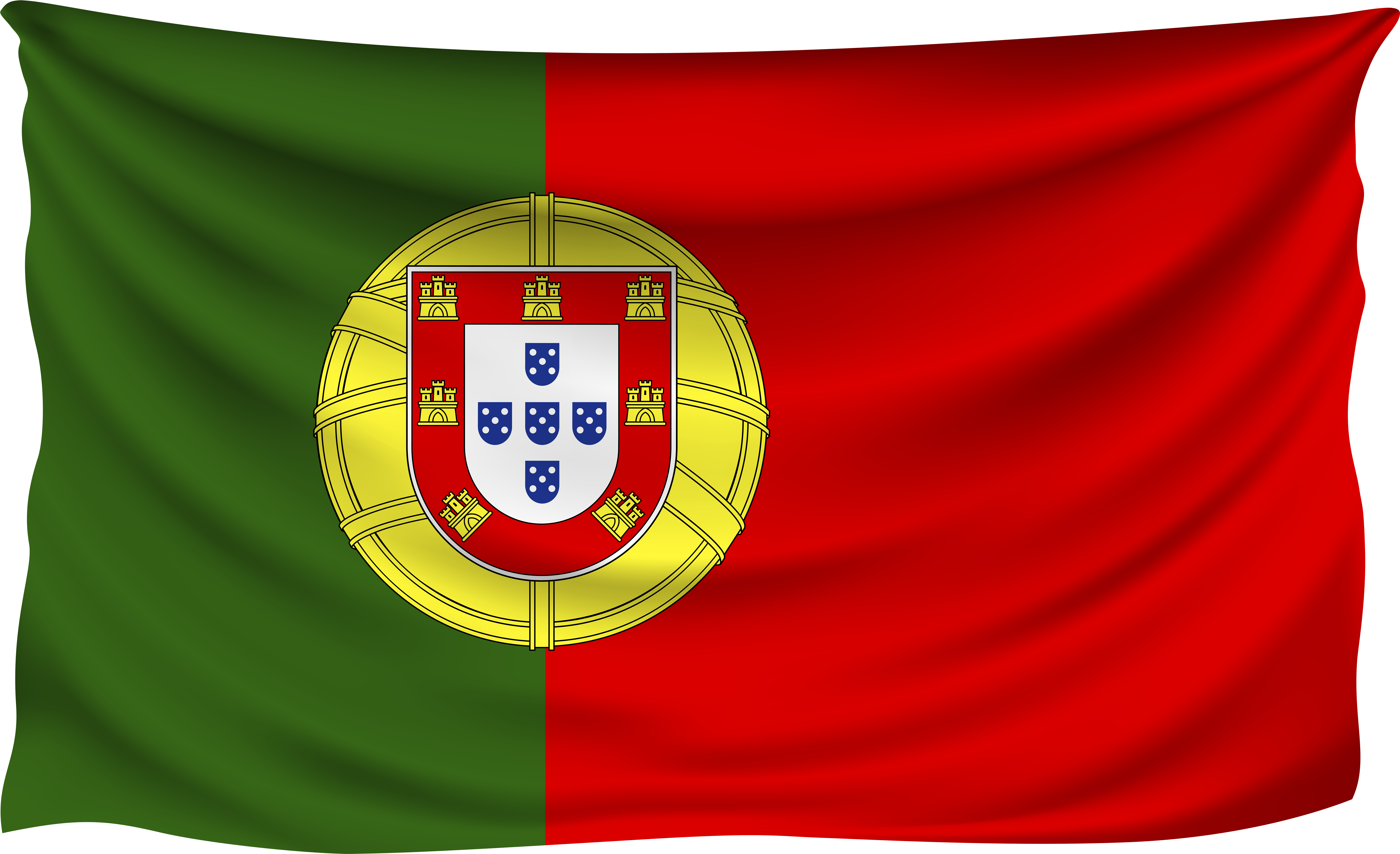 Portugal Flag Png (8000x4991), Png Download