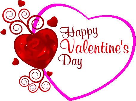 Logo San Valentin - Happy Valentine Day 2018 Tamil (462x338), Png Download