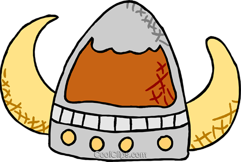 Viking Hat Royalty Free Vector Clip Art Illustration - Vail Elementary School (480x323), Png Download