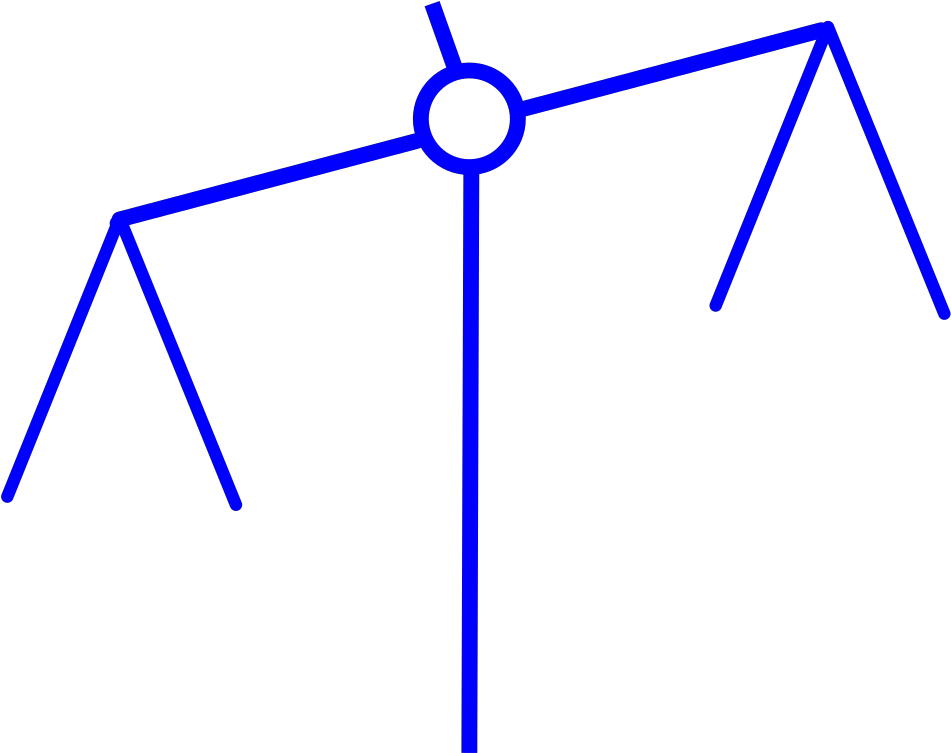 Blue Scale Line Thin Svg Clip Arts 600 X 486 Px (600x486), Png Download