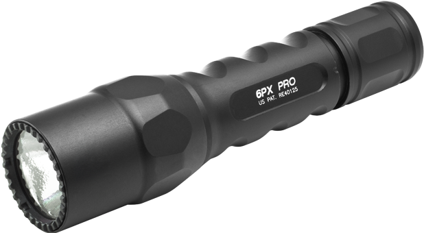 6px Pro Flashlight Front Angle View - Sure Fire (700x500), Png Download