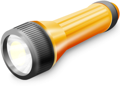 Free Png Flashlight Png Images Transparent - Objetos De Luz Artificial (480x480), Png Download
