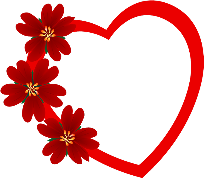 Especial San Valentín - Love Flower Images Hd (670x584), Png Download