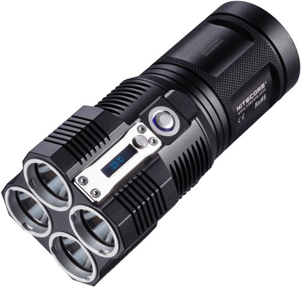 Best-flashlight - Nitecore Tm26 4000 Lumens Flashlight (600x600), Png Download