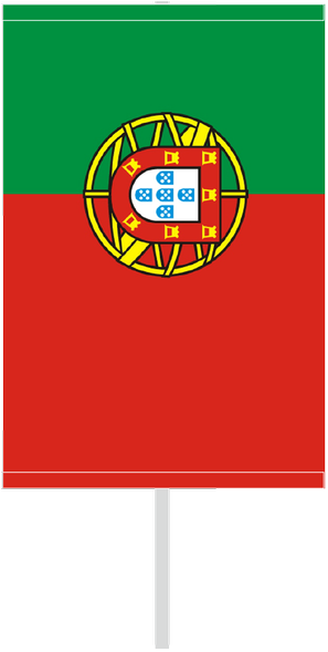 Vertical Flag With Flagpole - 42nd Street (vocal Selections) (338x591), Png Download