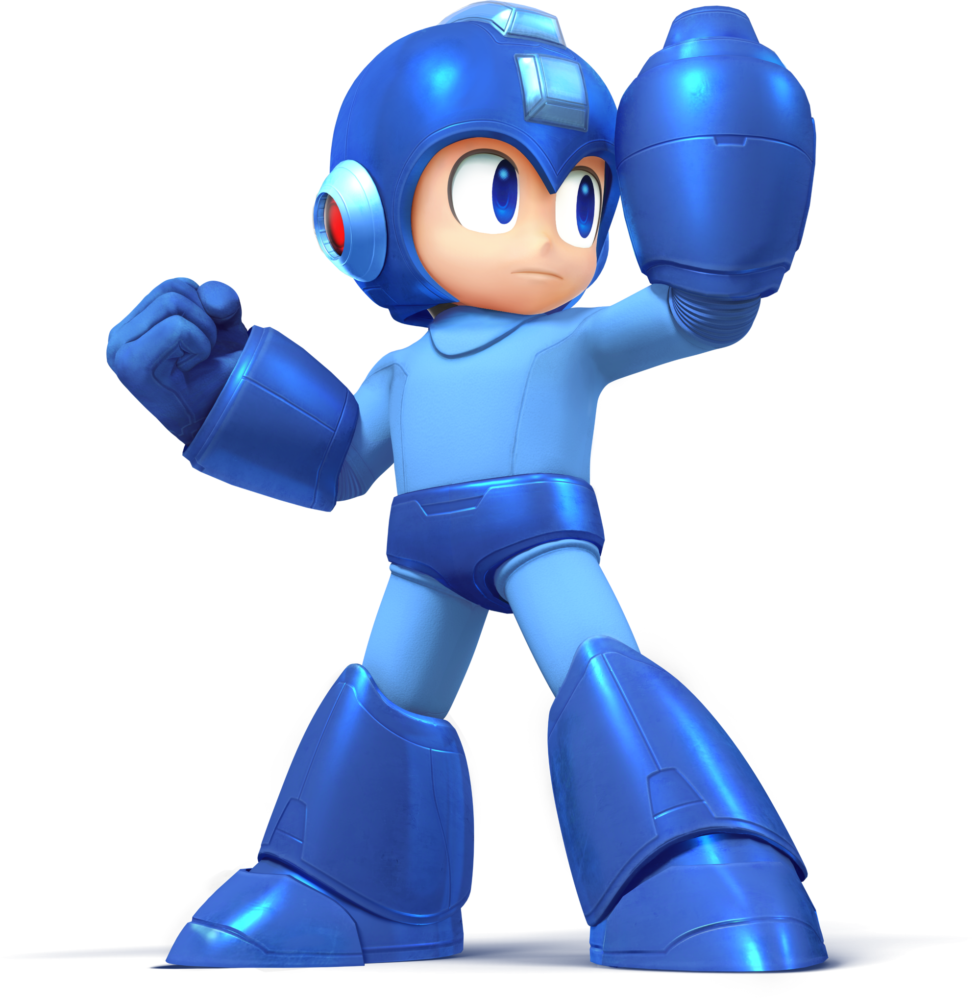 Video Game Characters That Make Good Costumes - Super Smash Bros Wii U Mega Man (417x417), Png Download