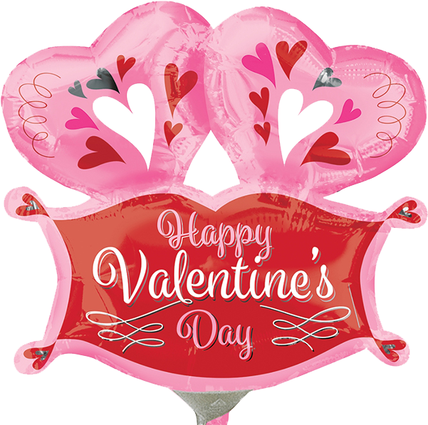 Globo Happy Valentines Day - Balloon (616x616), Png Download