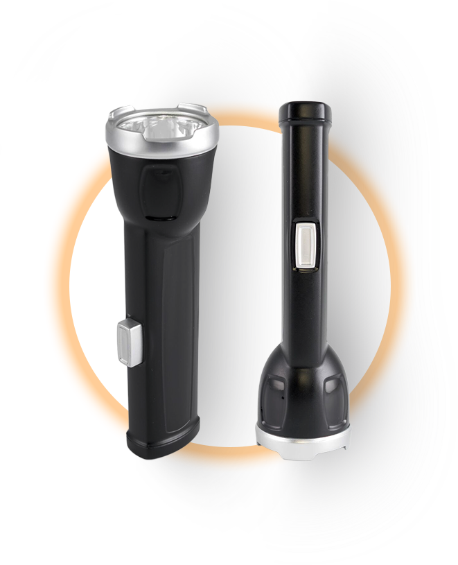 Two Images Of The Dependalite Led Flashlight - Small Appliance (661x815), Png Download