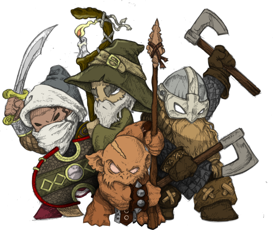 Drawing Live Action Role-playing Game Character Fantasy - Attack The Tower Viking Png (891x750), Png Download