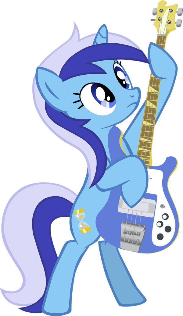 Colgate A Guitar Player - Май Литл Пони Менуэт (600x1037), Png Download