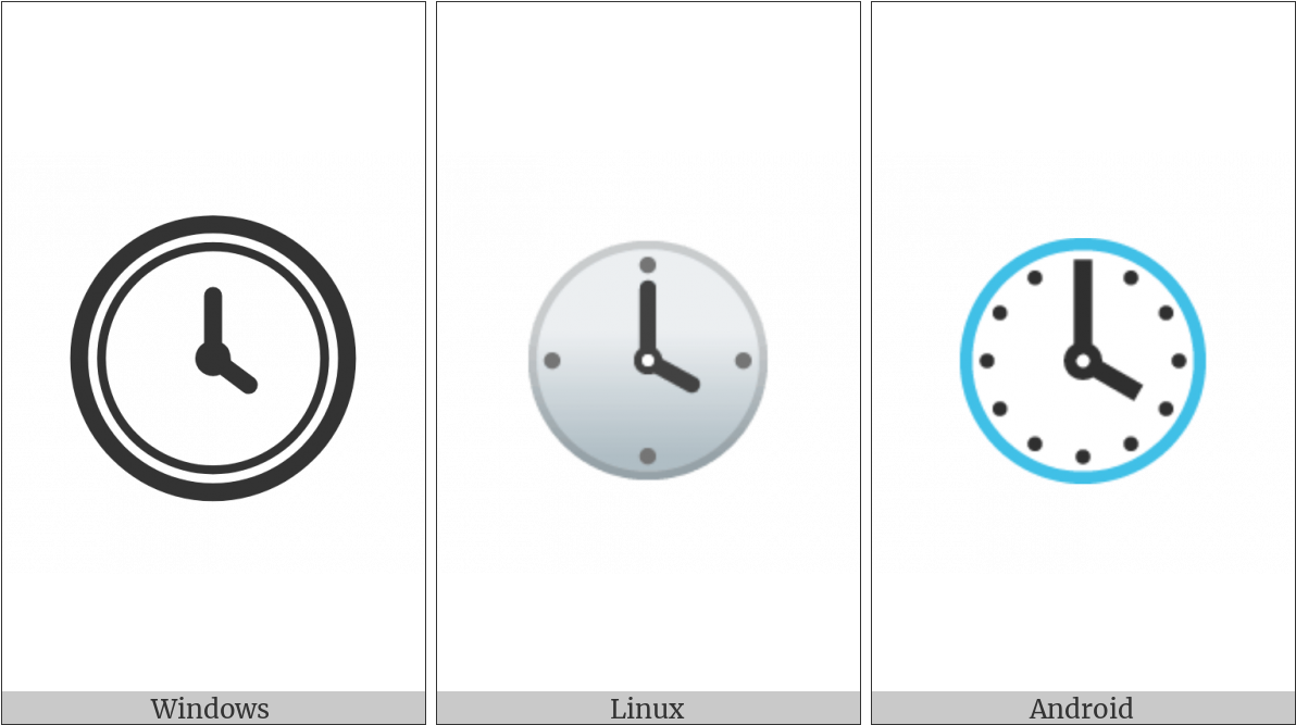 Clock Face Four Oclock On Various Operating Systems - Marvel-of-peru (1200x675), Png Download