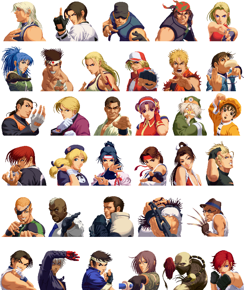 What "anime-ish" Video Game Character Designs Is Your - Video Game Character Portraits (790x934), Png Download
