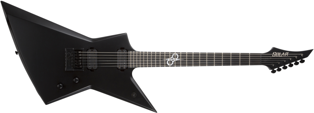 Solar E1 - 6etc - Solar Guitars (1200x487), Png Download