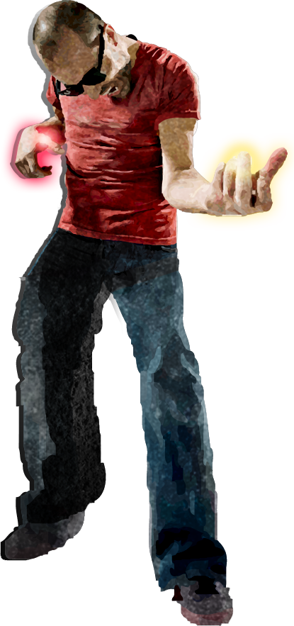 Normally I Do Not Approve Of Silly Things Like Air - Man Playing Air Guitar Png (415x883), Png Download