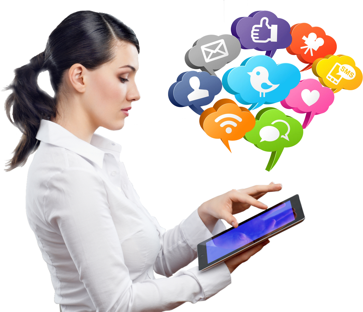 E Na Internet, O Que Pode - Social Media Callouts (1220x1049), Png Download