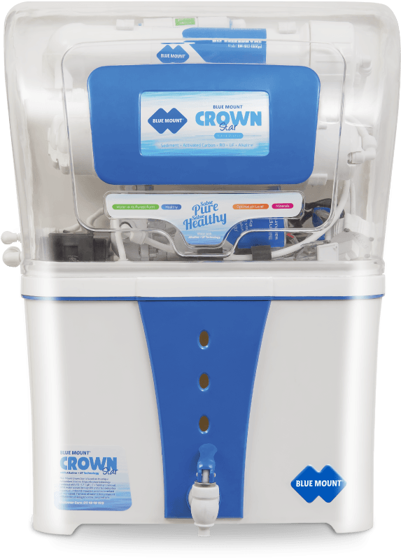Online Shopping Site - Blue Mount Water Purifier (888x970), Png Download