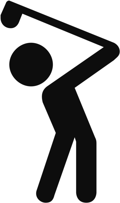 All Photo Png Clipart - Golfer Symbol Clipart (750x750), Png Download