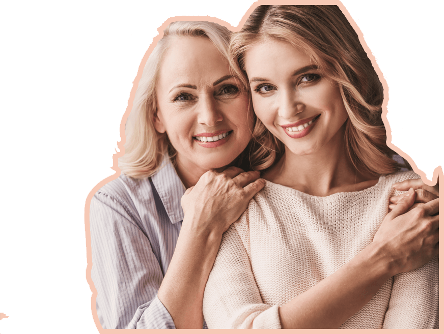 Mulher - Adult Mother And Daughter (872x657), Png Download