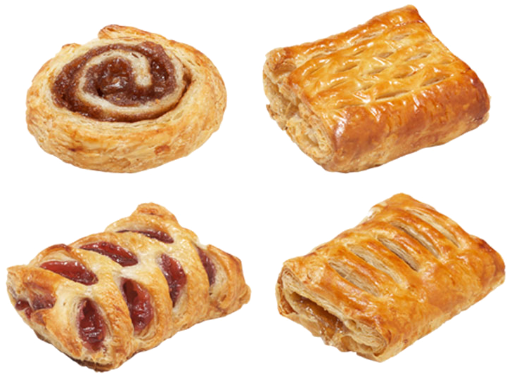 Assortiment De Mini Danoises - Pastry (900x600), Png Download