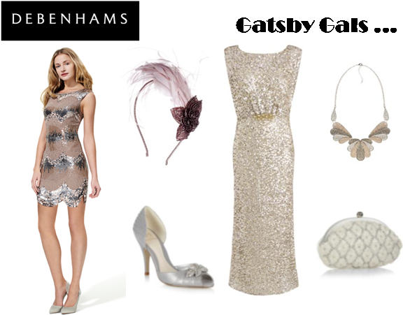 Step In To The Past With This Great Gatsby Inspired - Fashion The Great Gatsby (609x458), Png Download