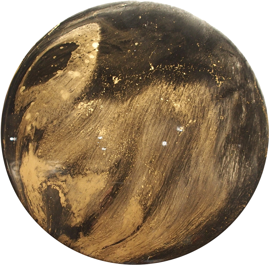 Great Gatsby Circular Resin Art (1000x998), Png Download