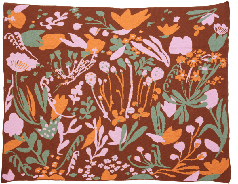 Poppies & Lotus Cinnamon (1000x700), Png Download